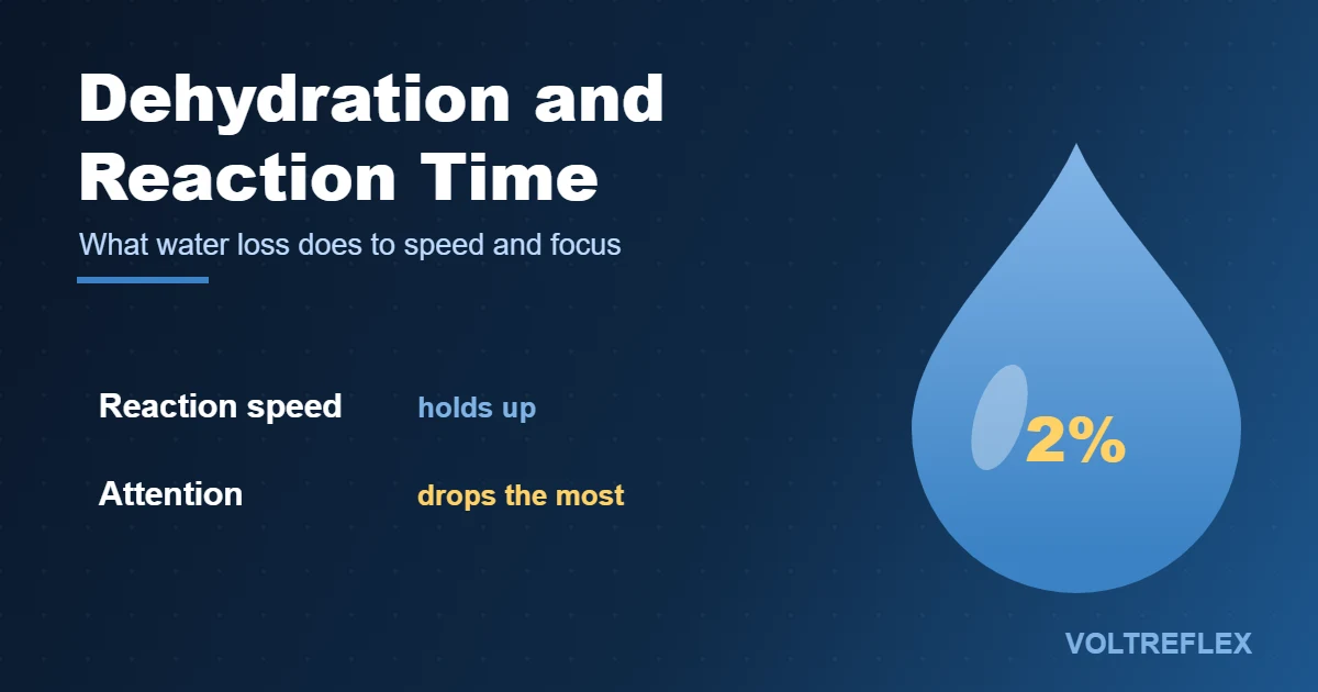 Dehydration and reaction time
