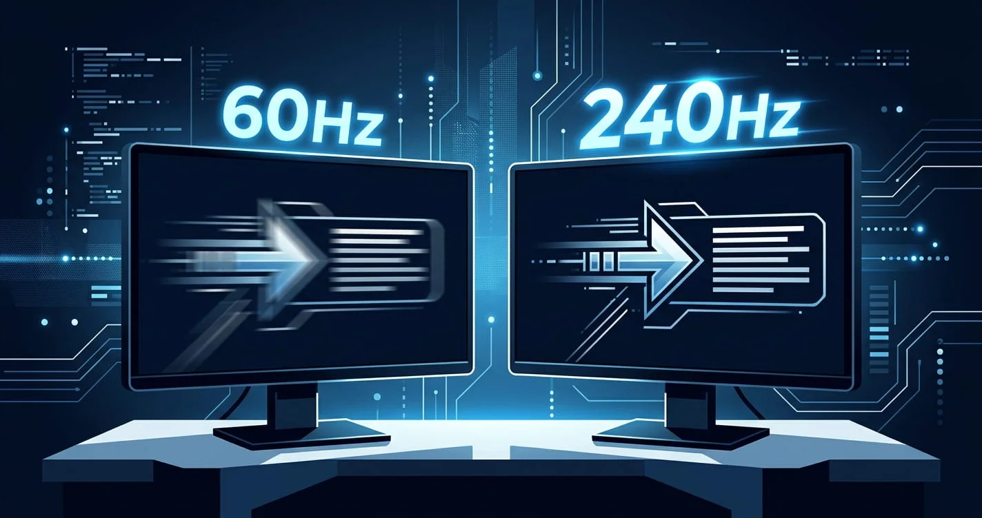 Does Monitor Refresh Rate Actually
Improve Your Reaction Time